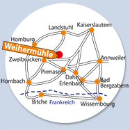 Karte Weihermühle